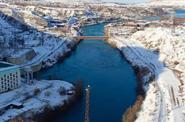 Чиркейское водохранилище в Дагестане