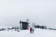 Остров Кижи зимой
