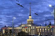 Ж/д вокзал в Петрозаводске