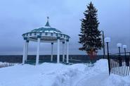 Набережная в городе Слободском Кировской области