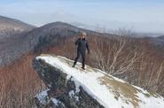 Останец Лягушка на Сахалине