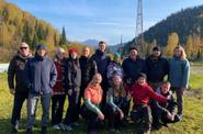 Семейный поход на Лужбе