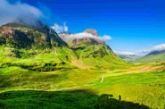 Долина Гленко (Glen Coe) в Шотландском высокогорье