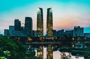 Близнецы-башни Финансового города Чэнду