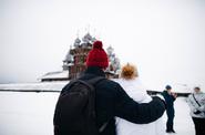 Остров Кижи зимой