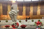 Вечный огонь, Мамаев курган в Волгограде