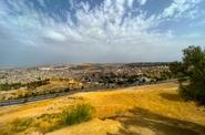 Панорама древнего города Фес в Марокко