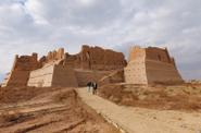 Крепость Кызыл-кала в Узбекистане