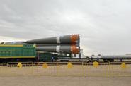 Транспортировка ракеты-носителя «Союз»