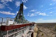 Стартовый комплекс на космодроме Байконур