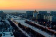 Вид на Спасо-Преображенский собор в Тольятти