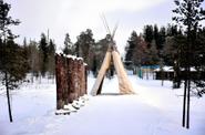 Саамская деревня