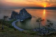 скала Шаманка мыс Бурхан