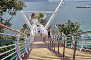 Подвесная тропа Songdo Skywalk в Пусане