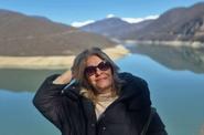 Жинвальское водохранилище в Грузии