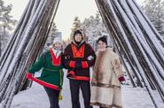 Саамская деревня в Мурманской области