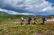 Поход по парку Налычево, Камчатка