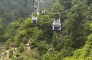 Канатная дорога в городе Габала