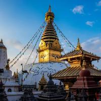 Ступа Сваямбунатх или храм обезьян