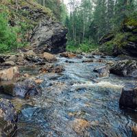горная река Урал