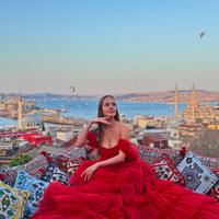 Фотосессия в платьях в Стамбуле