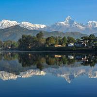 Вид на Гималаи