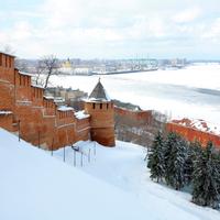 Нижегородский кремль зимой