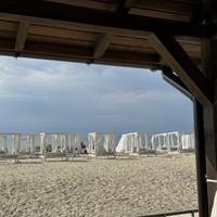 Отдых на пляже в пос. Янтарный, Балтийское море