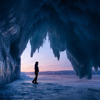 Байкал зимой