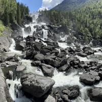 Водопад Учар