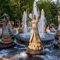 Фонтан «Семь девушек» в Уфе