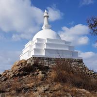 Ступа Просветления на острове Огой