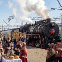 Ретропоезд из Владимира