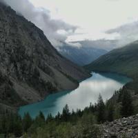 Голубое озеро, Актру, Алтай