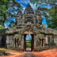 Храмовый комплекс Ангкор-Ват в Камбодже