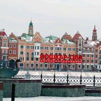 Набережная Брюгге в городе Йошкар-Ола