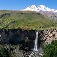 Водопад Султан в урочище Джилы-Су