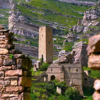 Башни, аул Гоор в Дагестане