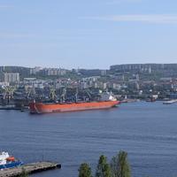 Мурманский морской торговый порт и Кольский залив