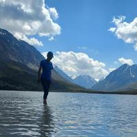 Озеро Акколь в Горном Алтае