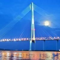Вантовый Русский мост во Владивостоке