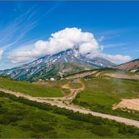 Панорама Вилючинского вулкана