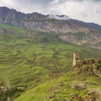 Старинная сторожевая башня Курта и Тага