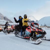 Тур на снегоходах по Хибинам