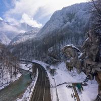 Наскальный памятник Уастырджи, Северная Осетия