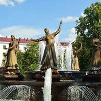 Фонтан «Семь девушек» в Уфе