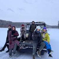 Поездка на аэролодках по Ладожским шхерам