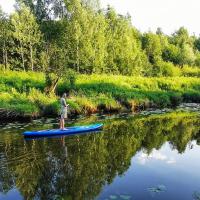 Сплав по Оредежу на сапах в Ленобласти