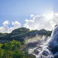 Алибекский водопад