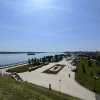 Стрелка в Ярославле, слияние рек Волги и Которосли